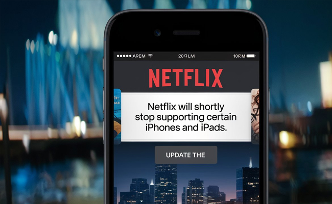 Netflix will shortly stop supporting certain iPhones and iPads